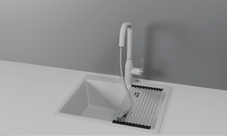 Смеситель для кухни Granula 8171, БАЗАЛЬТ Базальт